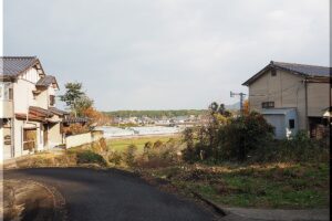 浜崎の土地（鏡山中腹付近）