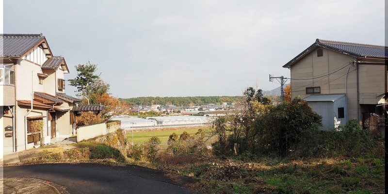 浜崎の土地（鏡山中腹付近）
